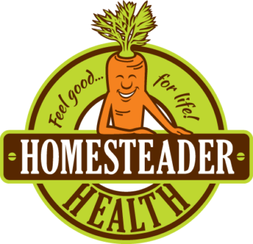 Logo from Homestead Health in Grande Prairie, Alberta.