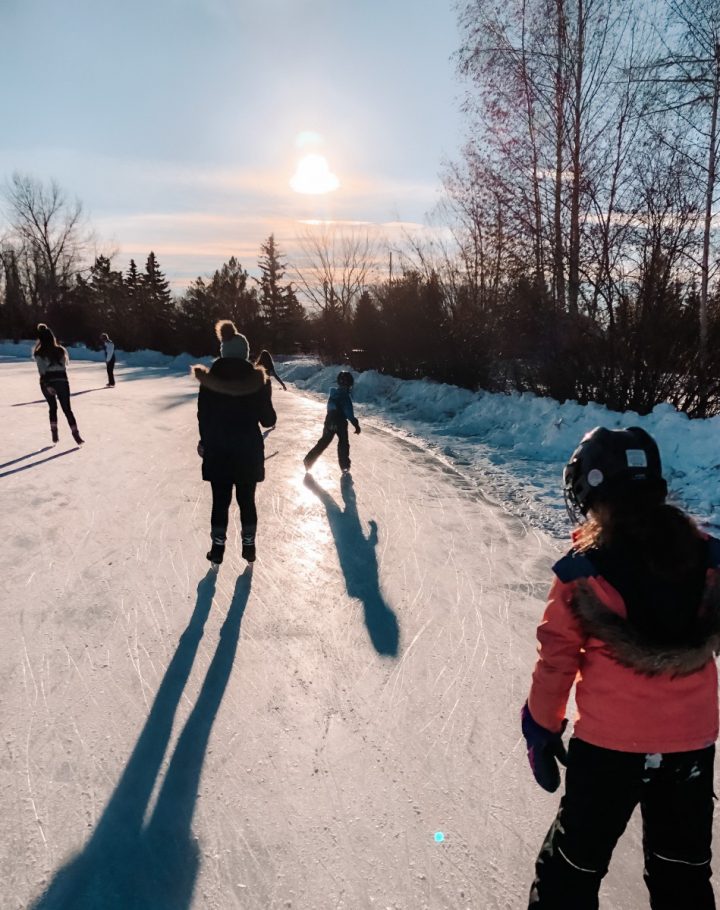 Muskoseepi Park Skating Rink 