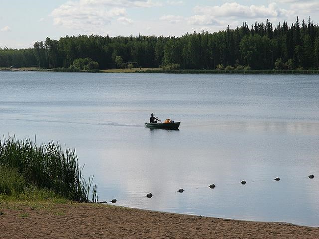 Boat on Moonshine lake