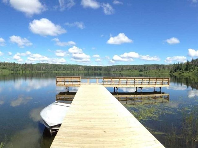 Dock at Spring Lake campground