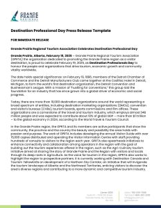 GPRTA Destination Professionals Day Feb 19