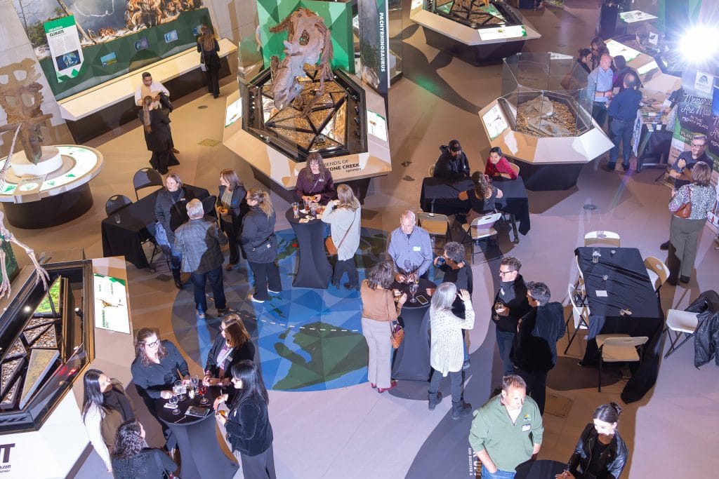 People at an Industry Business Mixer